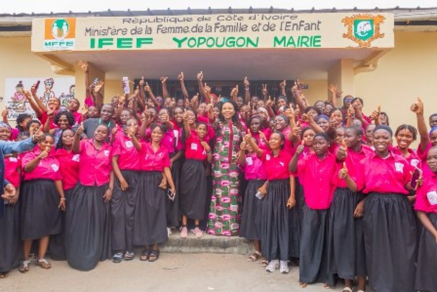 Nassénéba Touré renforce la formation professionnelle des femmes et la protection de l’enfance
