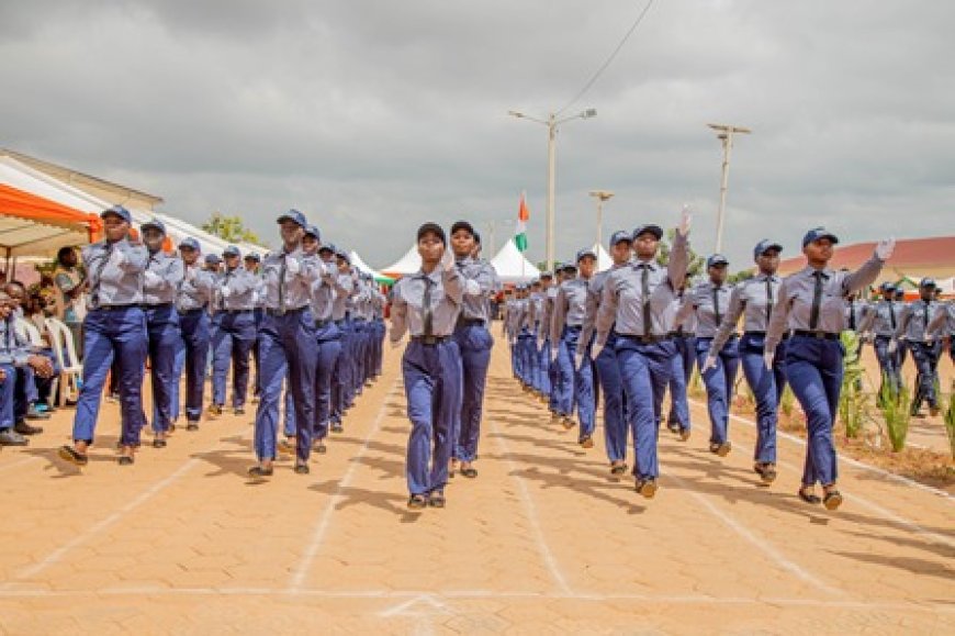 Service civique : 650 jeunes achèvent leur formation à Bouaké et se préparent à l’insertion professionnelle