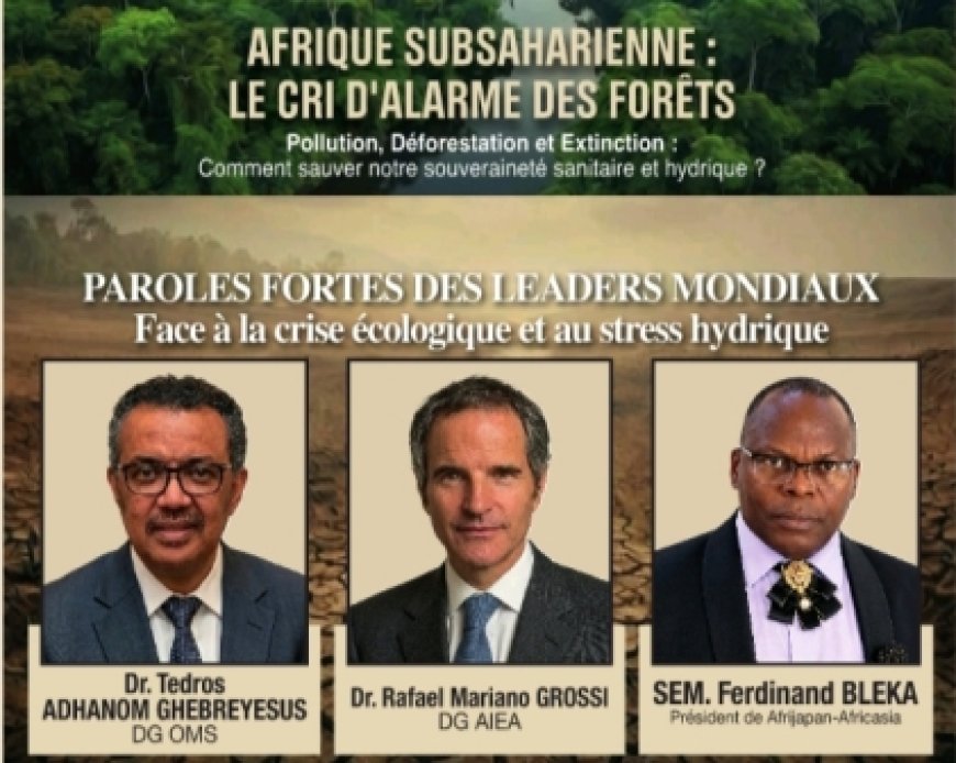 Urgence écologique et sanitaire : Abidjan au cœur des solutions pour l’Afrique subsaharienne